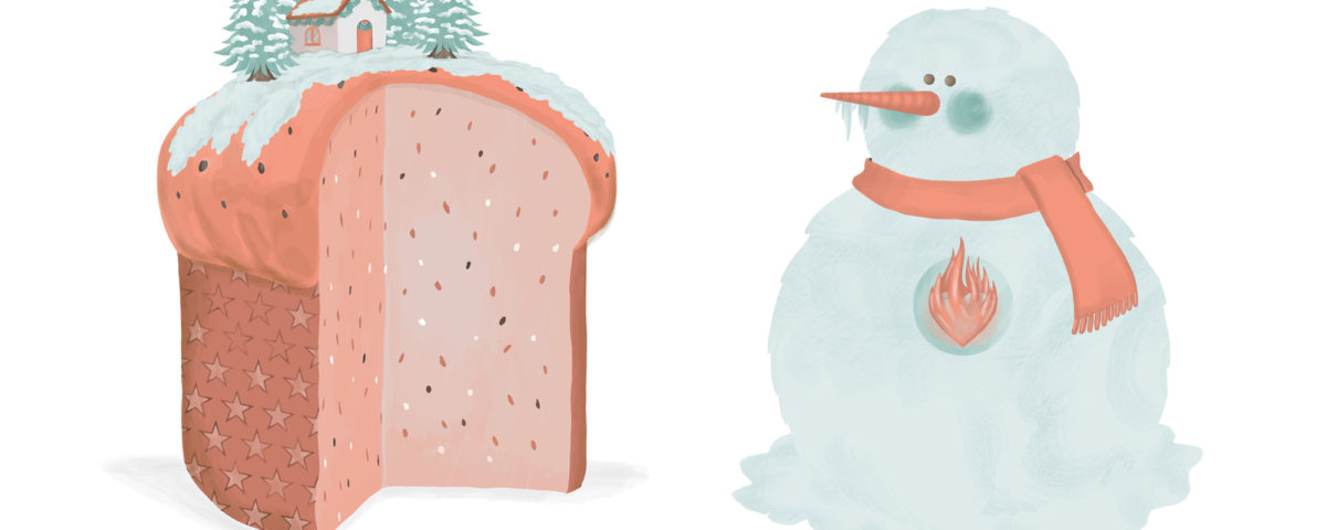 The Panettone and the Snowman