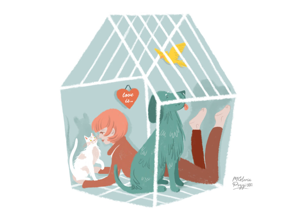 Full of love in my house by Sweetcandyroll