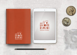 Logo Discover Rimini - su Blocco e IPad