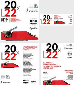 Concorso Olivetti Prima edizione - Lettera L20x2